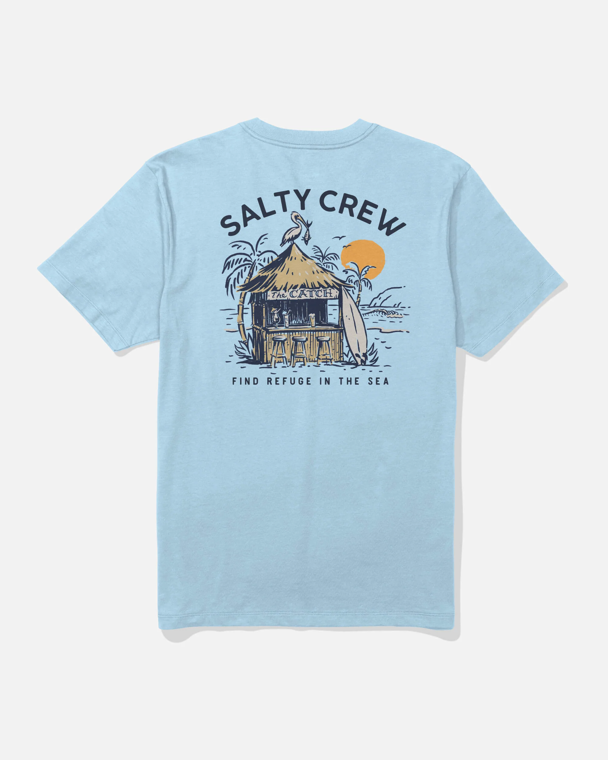 The Catch Ss Tee - Clear Sky