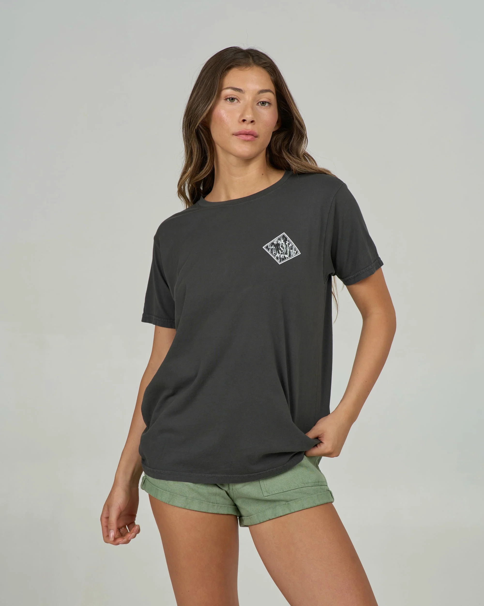 Tippet B.f. Tee - Charcoal - Image 3