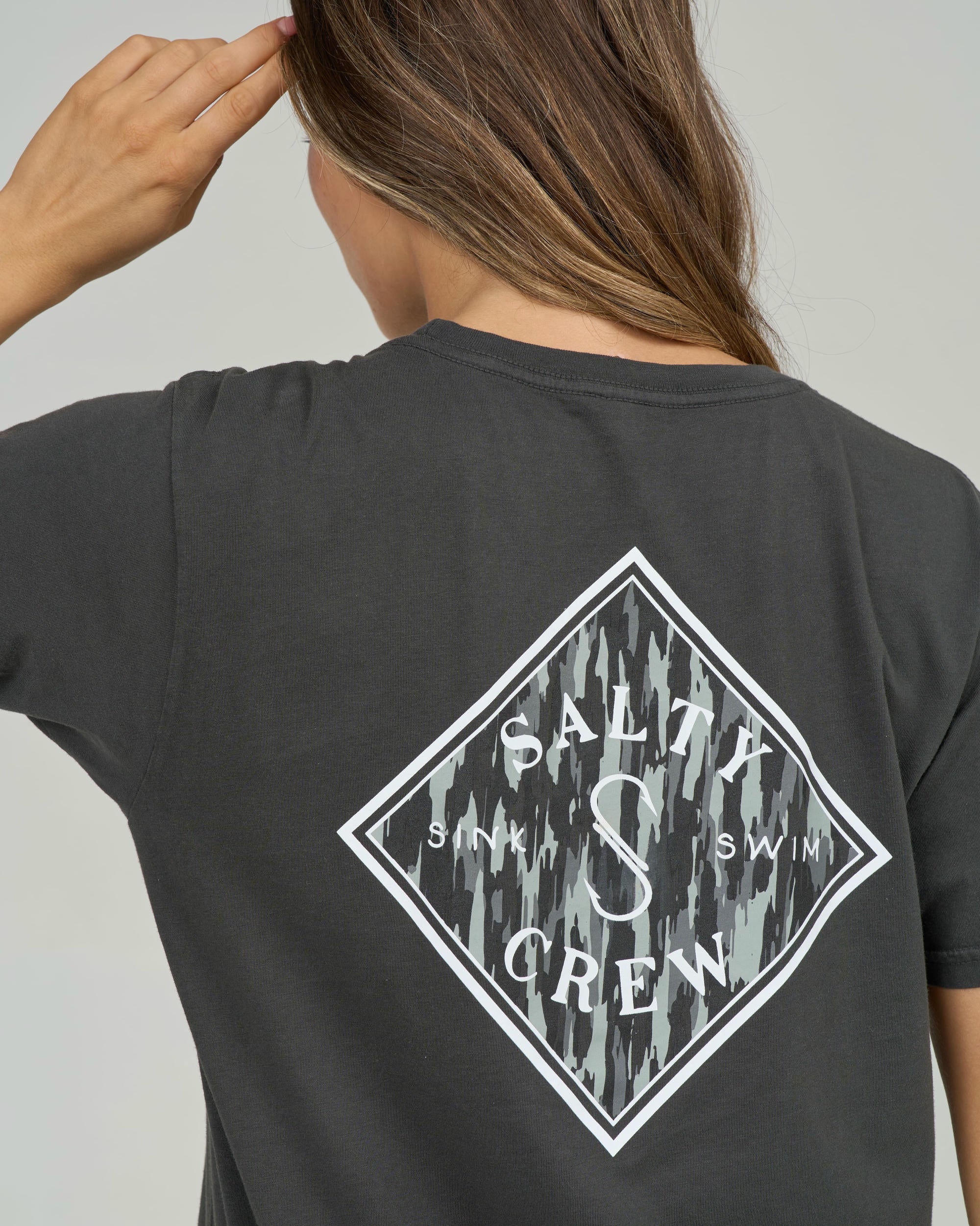 Tippet B.f. Tee - Charcoal - Image 5