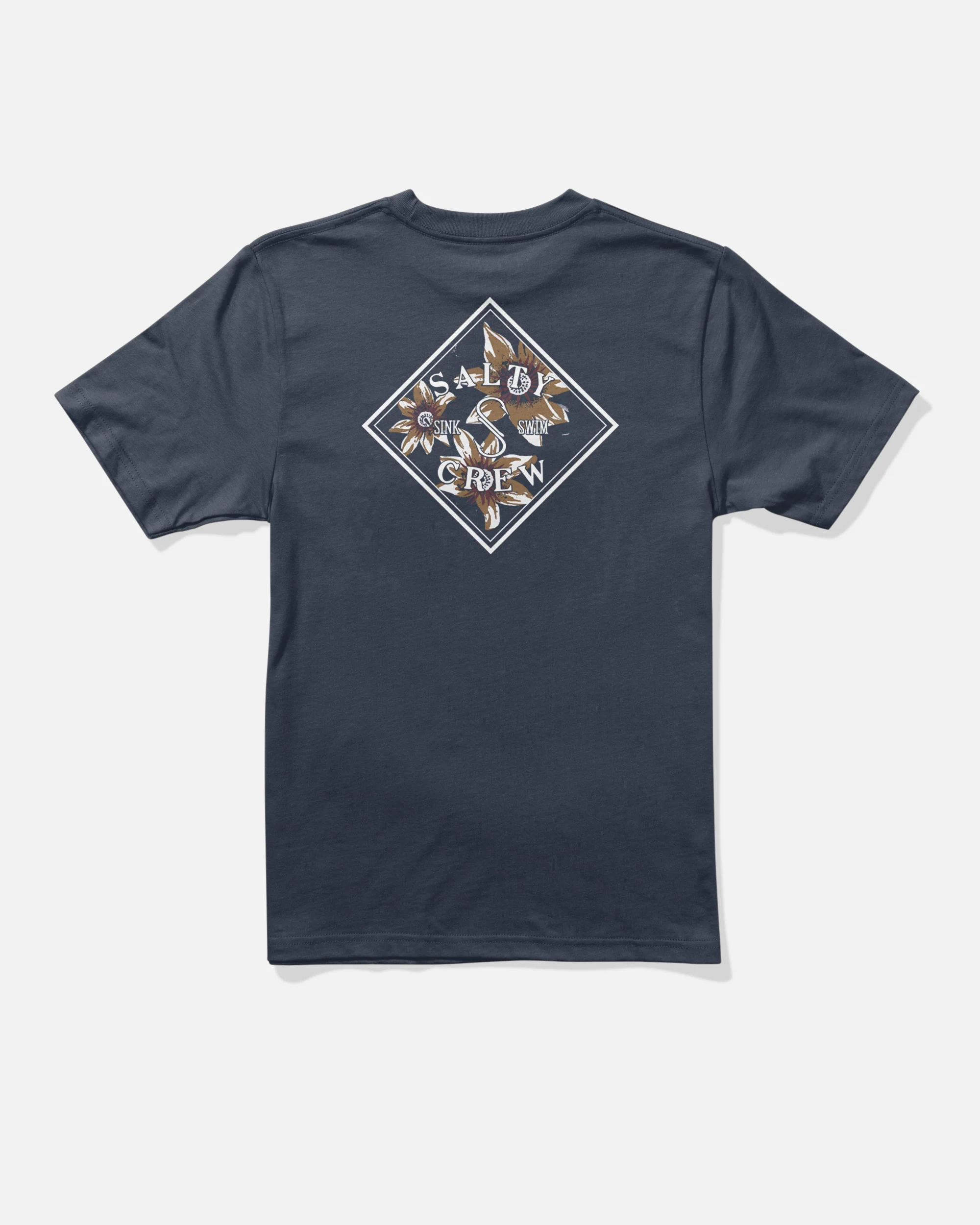Tippet Fill  Ss Tee Kids - Navy - Image 2