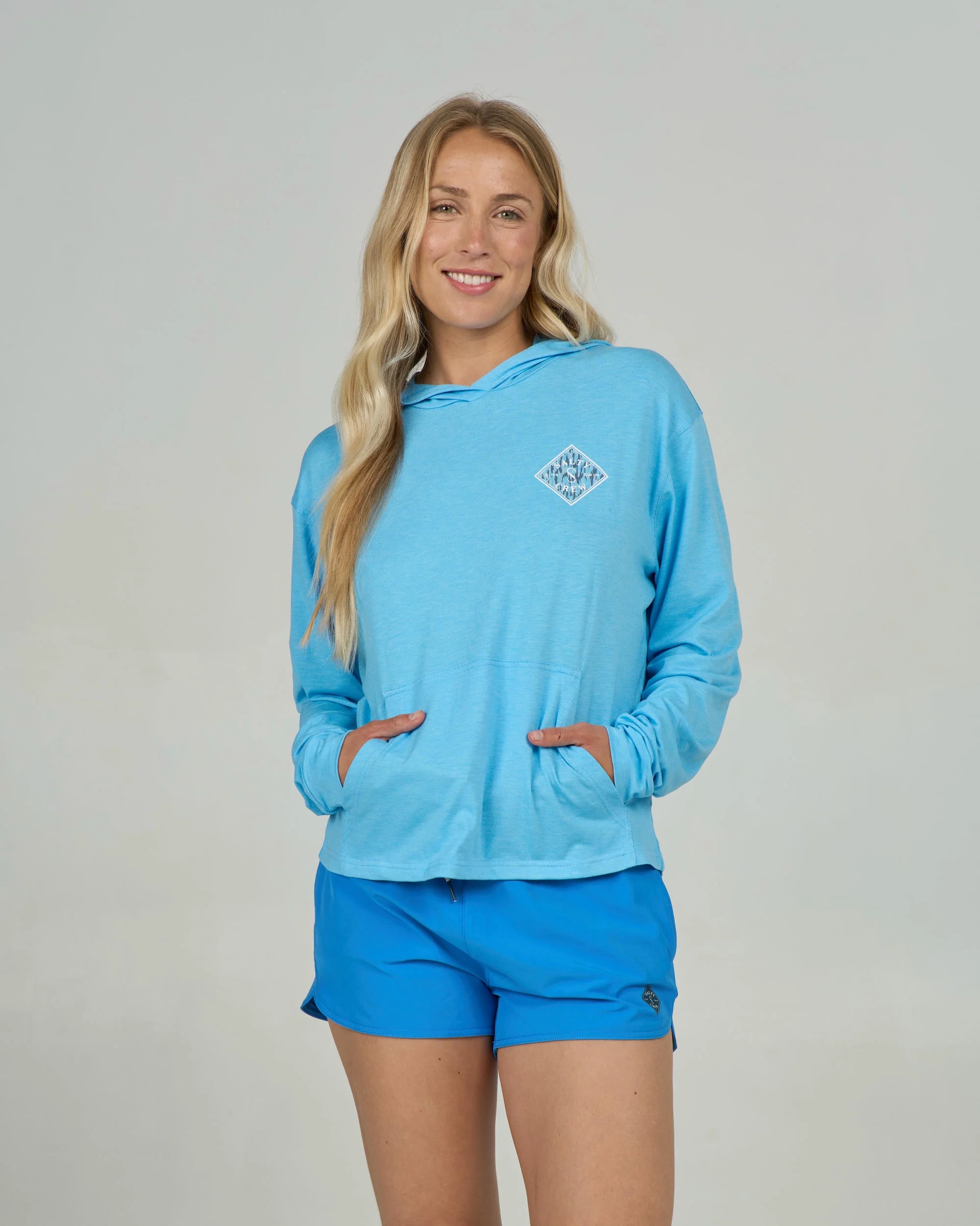 Tippet Fill Tech Hoody - Pool Blue - Image 5