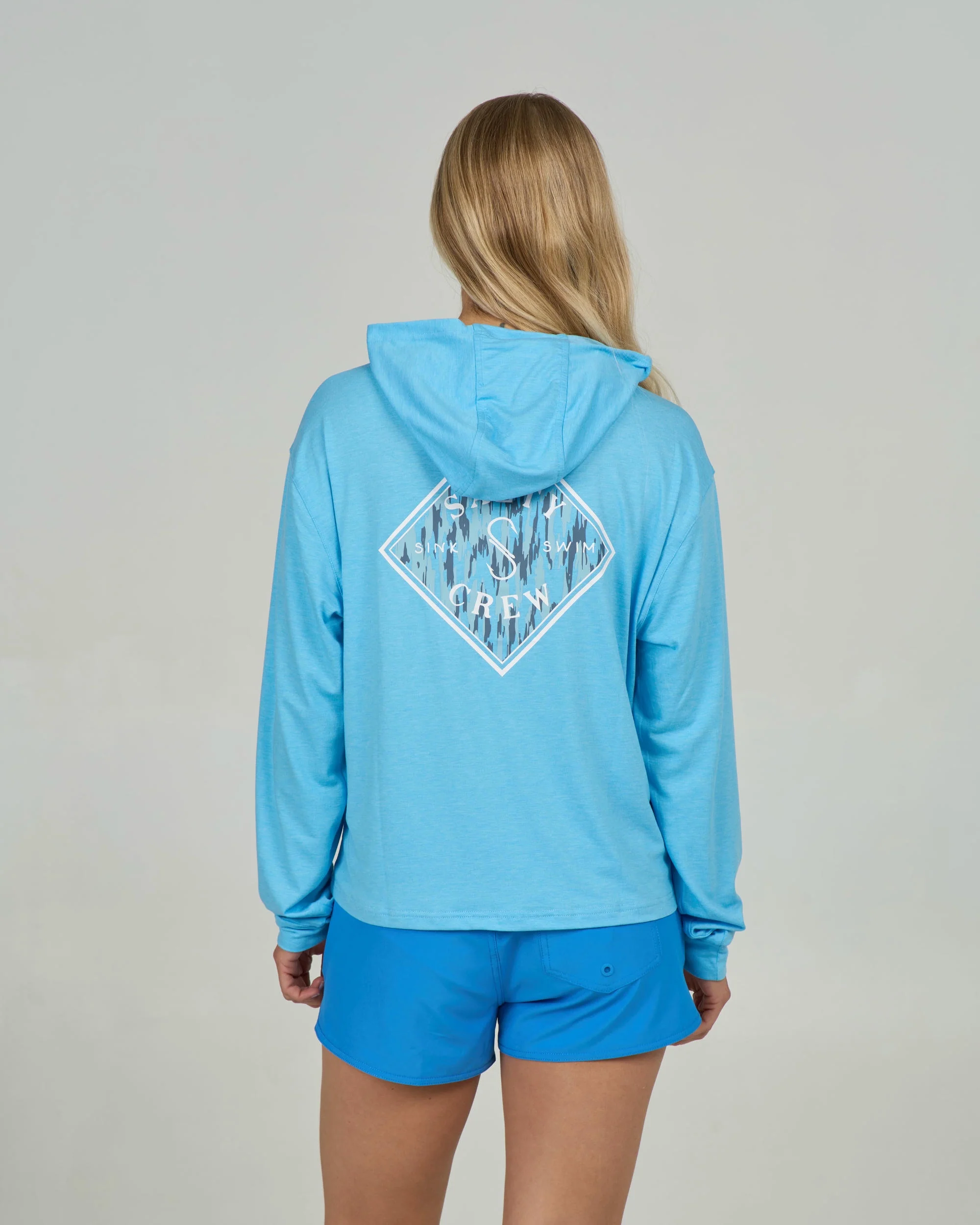 Tippet Fill Tech Hoody - Pool Blue - Image 6
