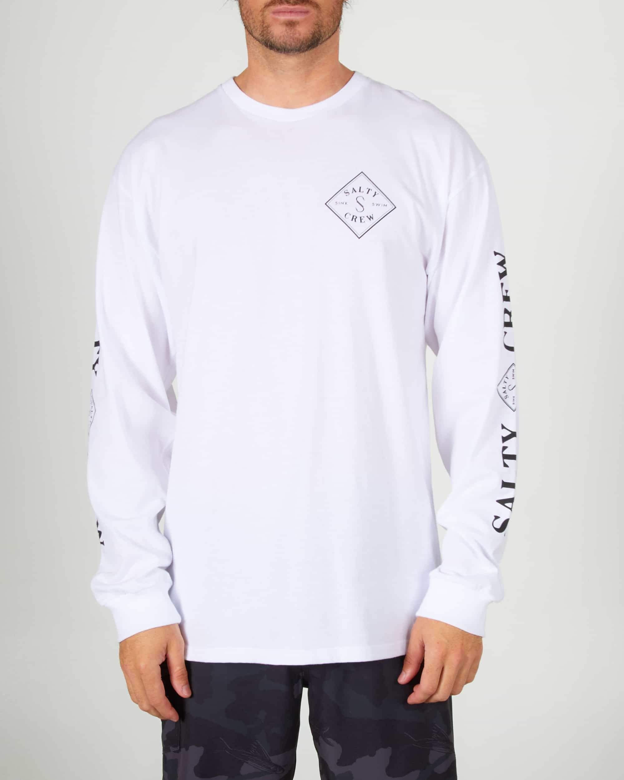 Tippet Premium L/S Tee - White - Image 3
