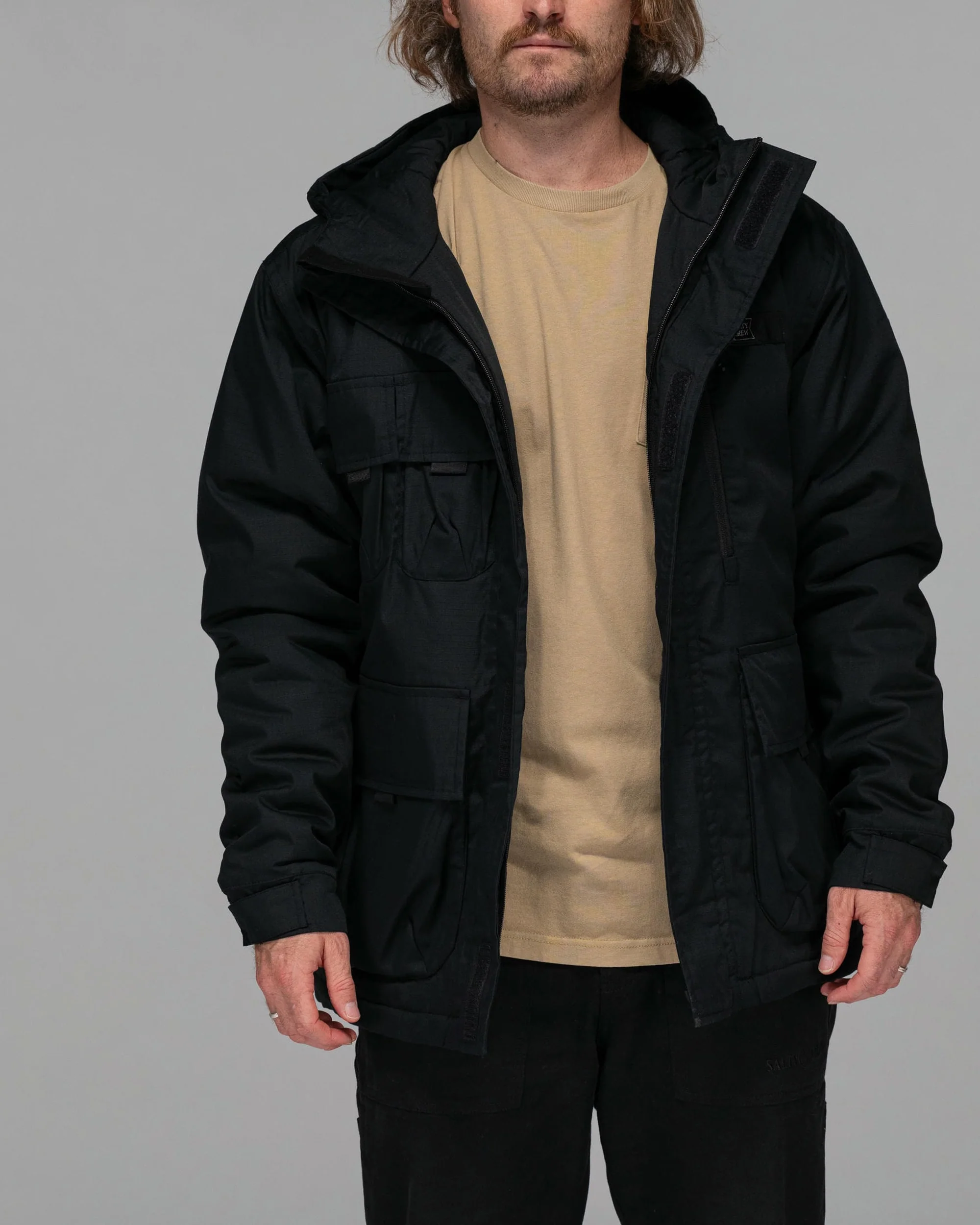 Torent Tech Jacket - Black - Image 3
