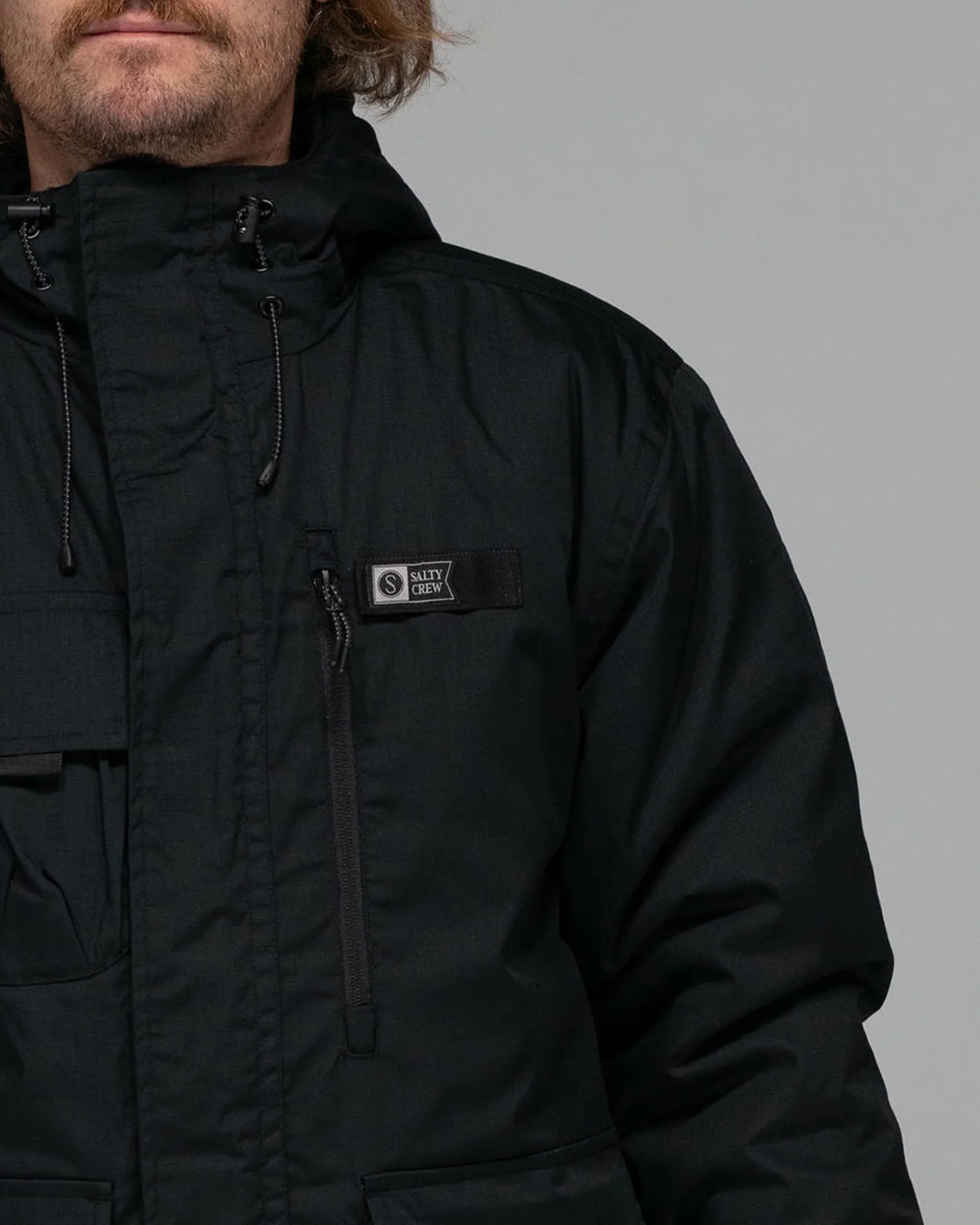 Torent Tech Jacket - Black - Image 4