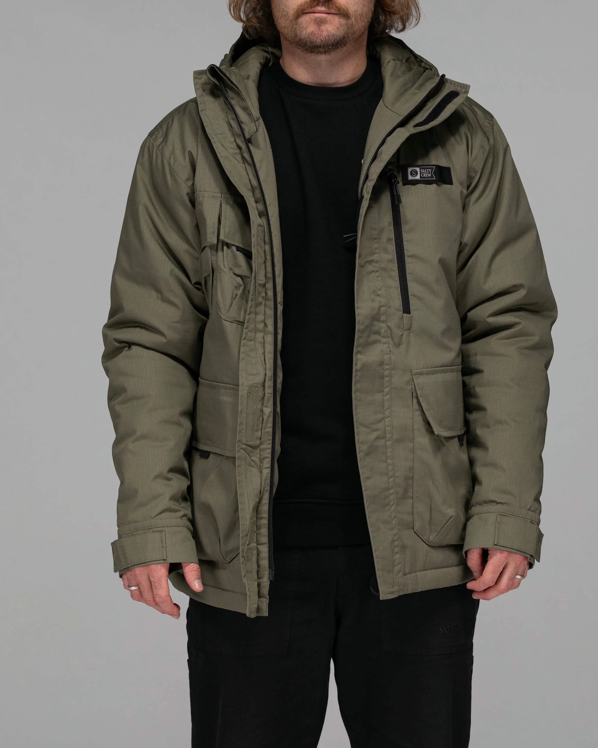 Torent Tech Jacket - Olive - Image 3