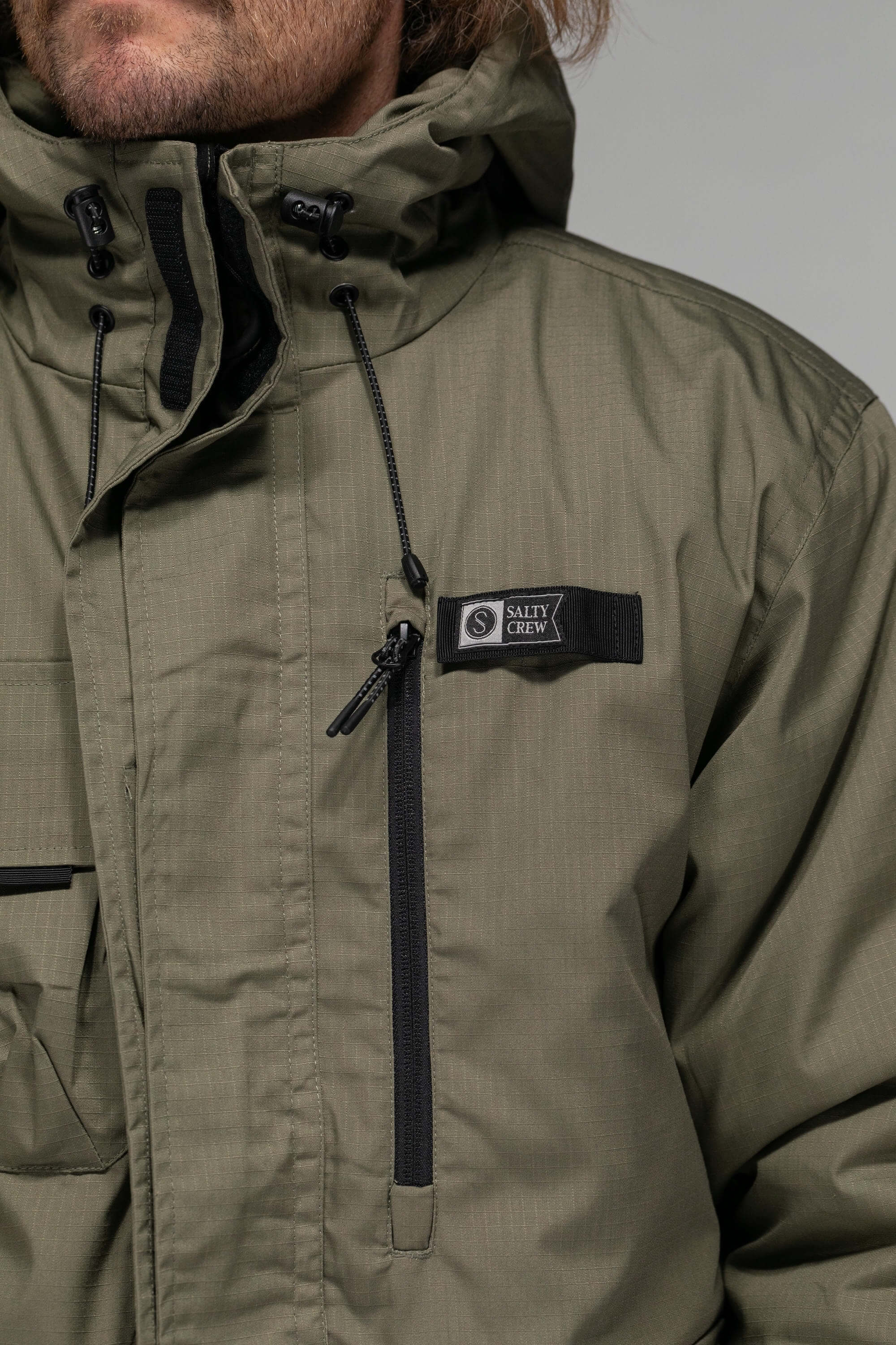Torent Tech Jacket - Olive - Image 4