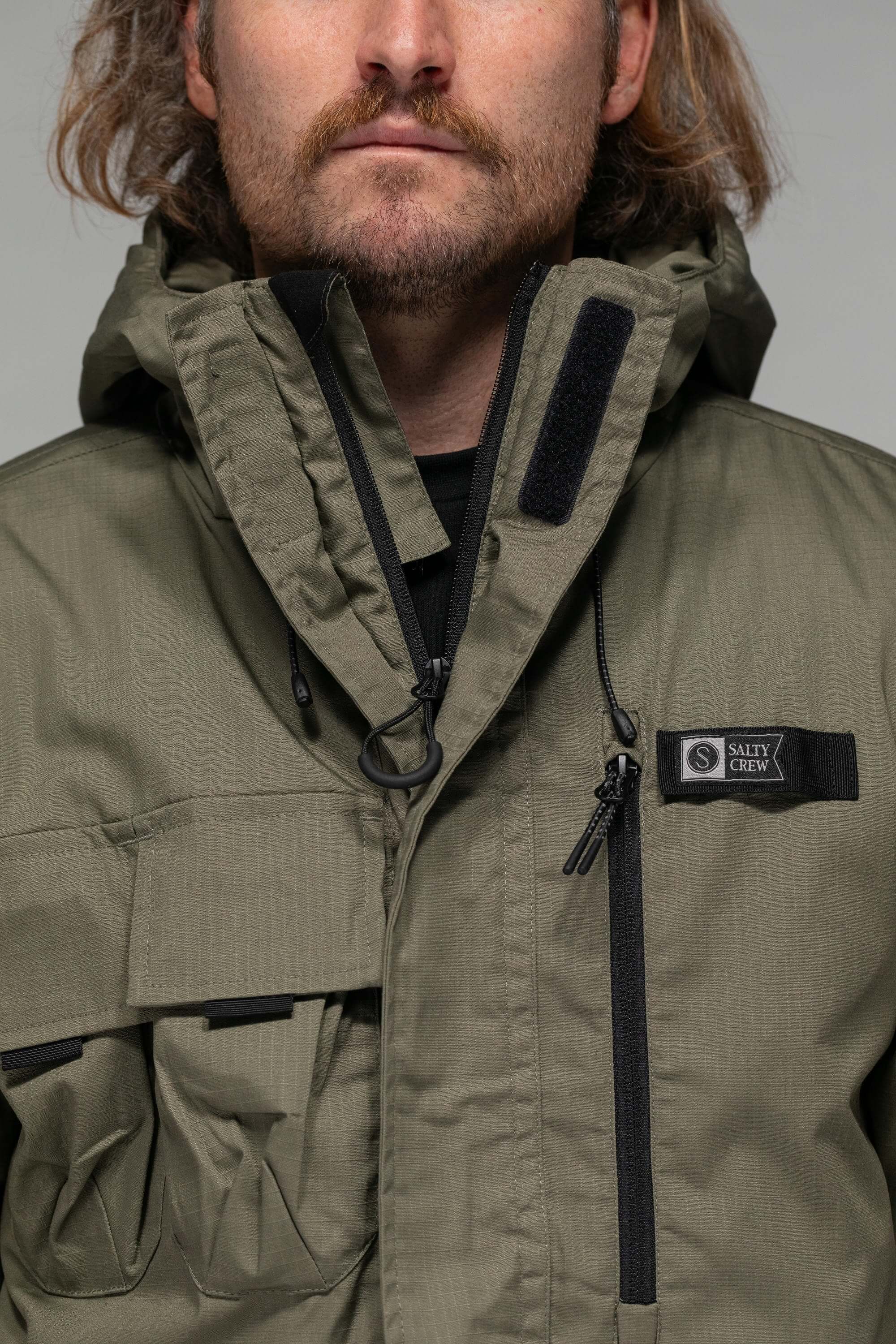 Torent Tech Jacket - Olive - Image 7