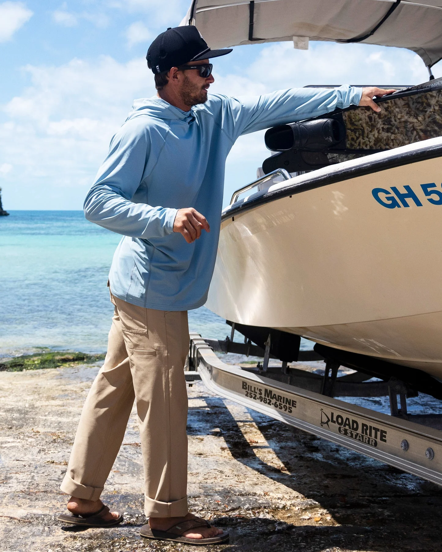 Transom Tech Pants - Khaki - Image 3