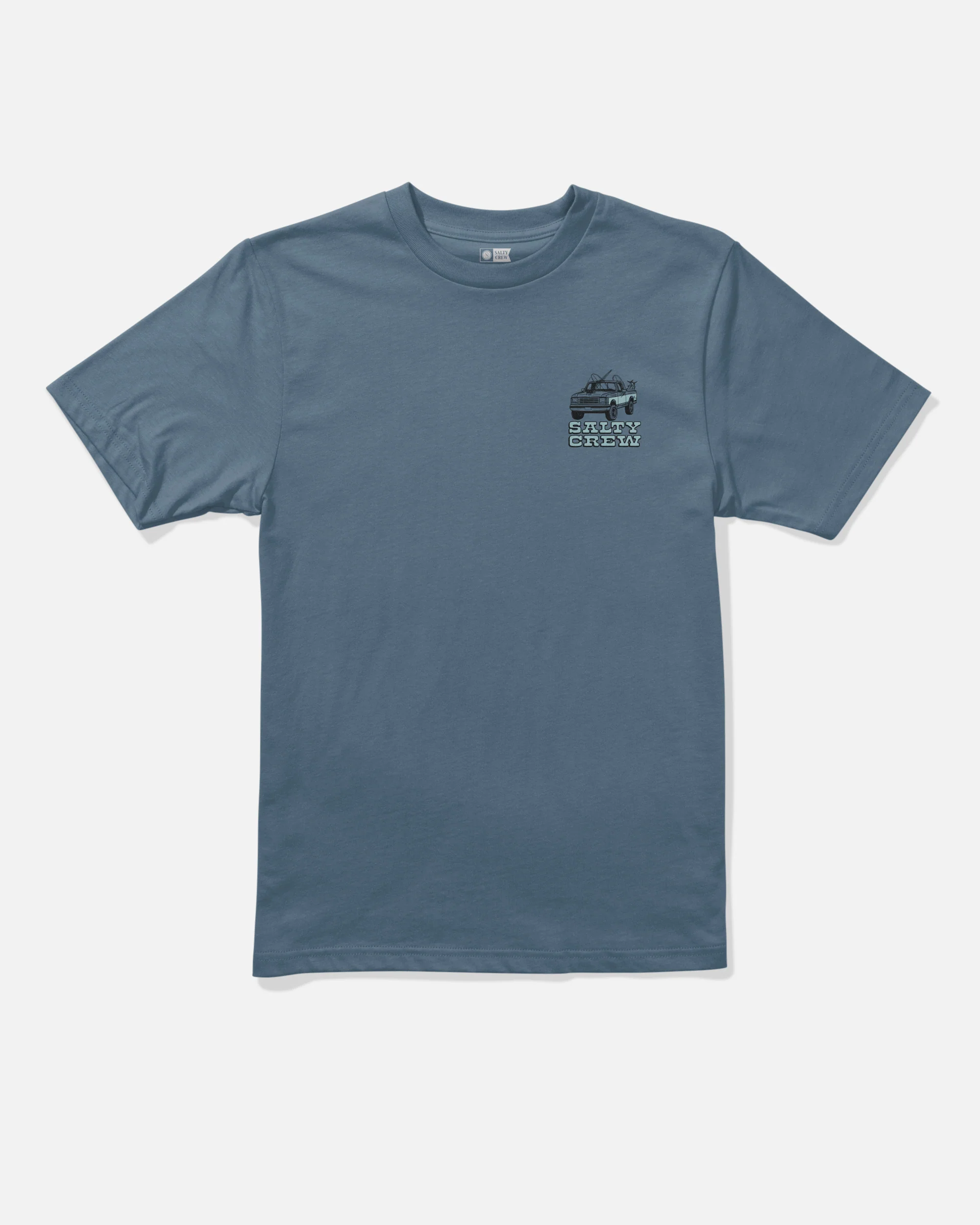 Truck Stop  Ss Tee Kids - Slate - Image 2