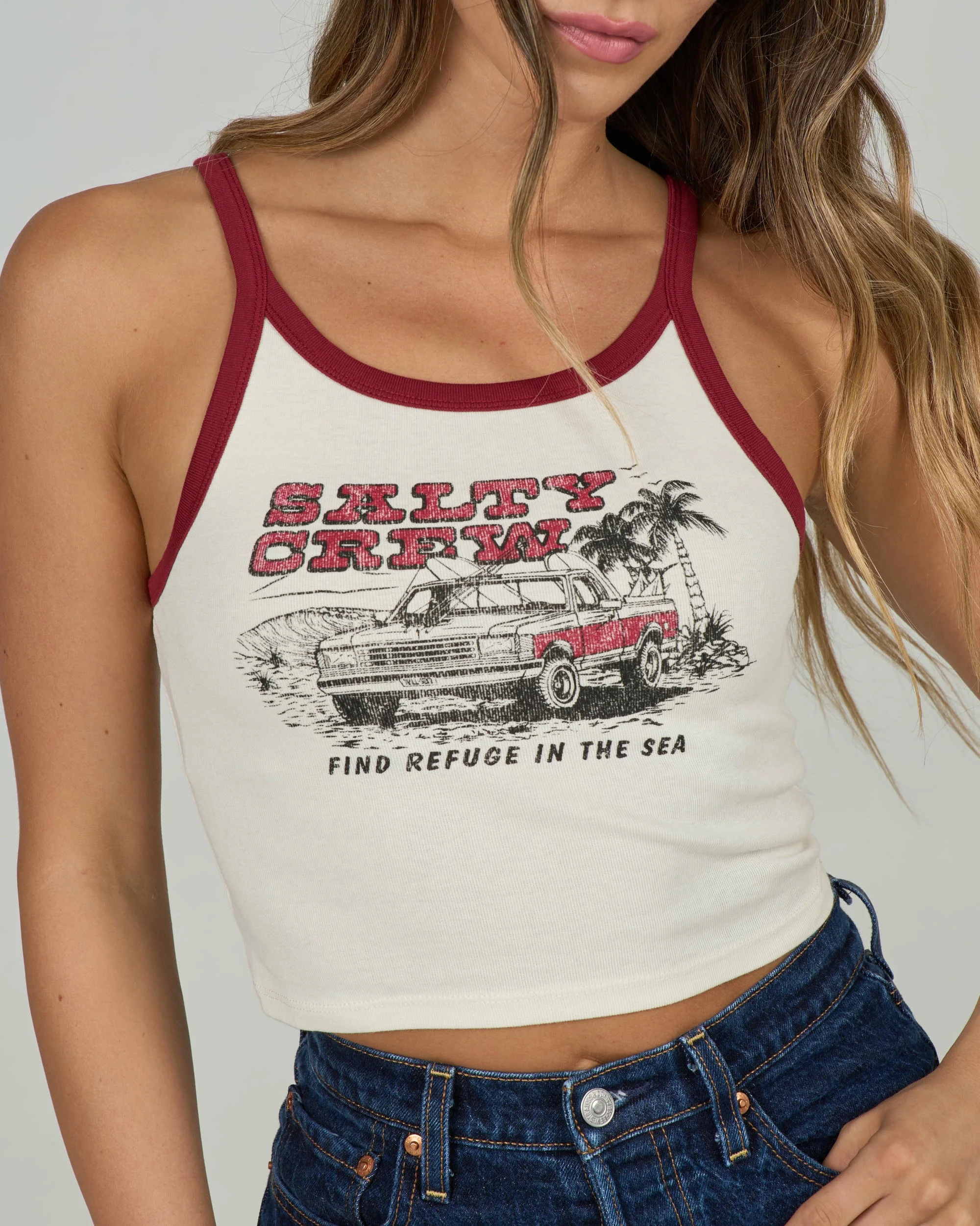 Truck Stop Tank - Off White - Image 4