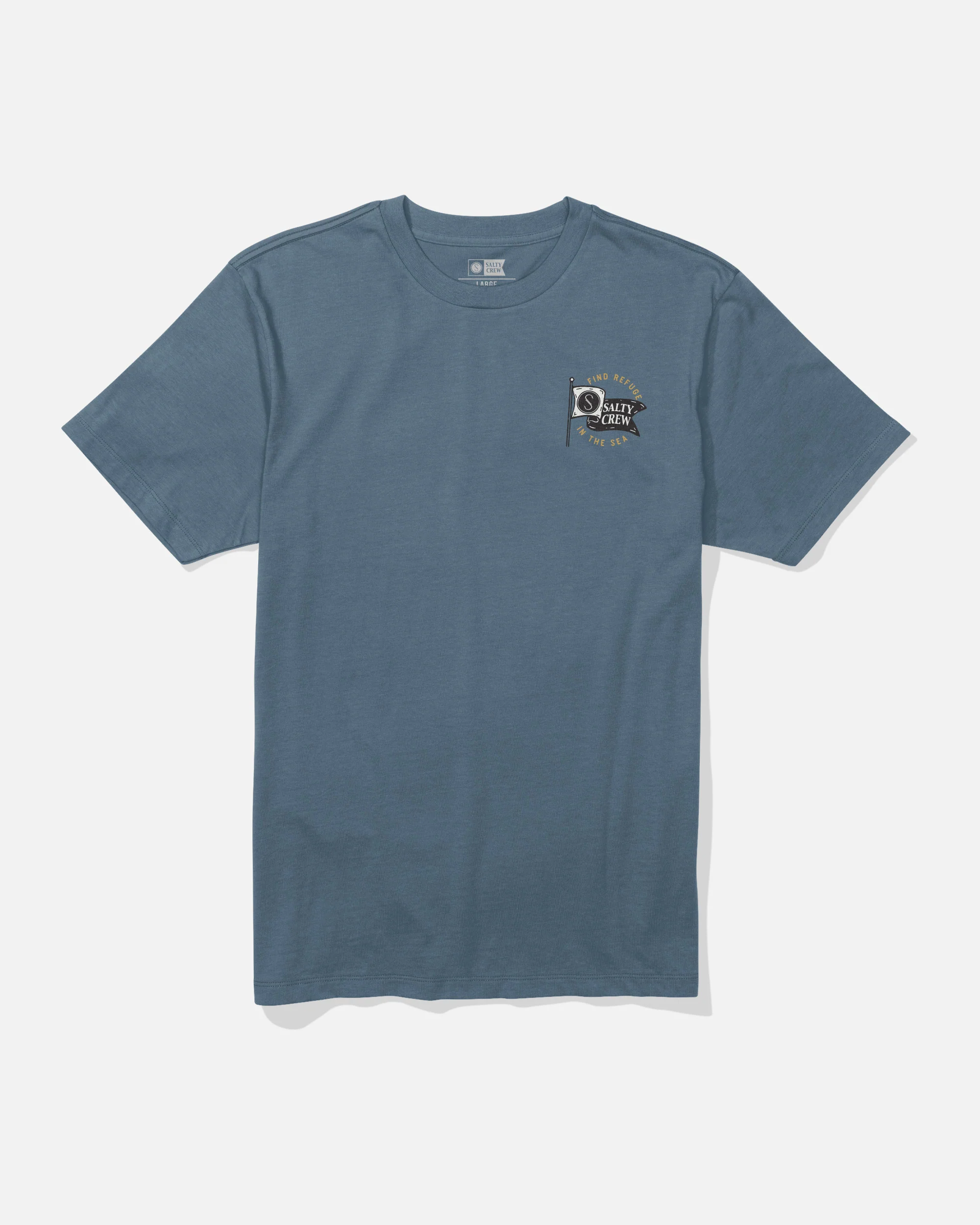 Wavey Ss Tee - Slate - Image 2
