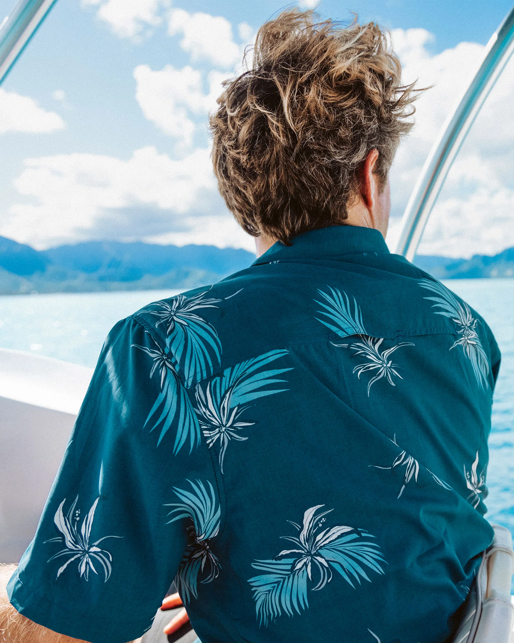 Weekender Ss Tech Woven - Bluefin - Image 4