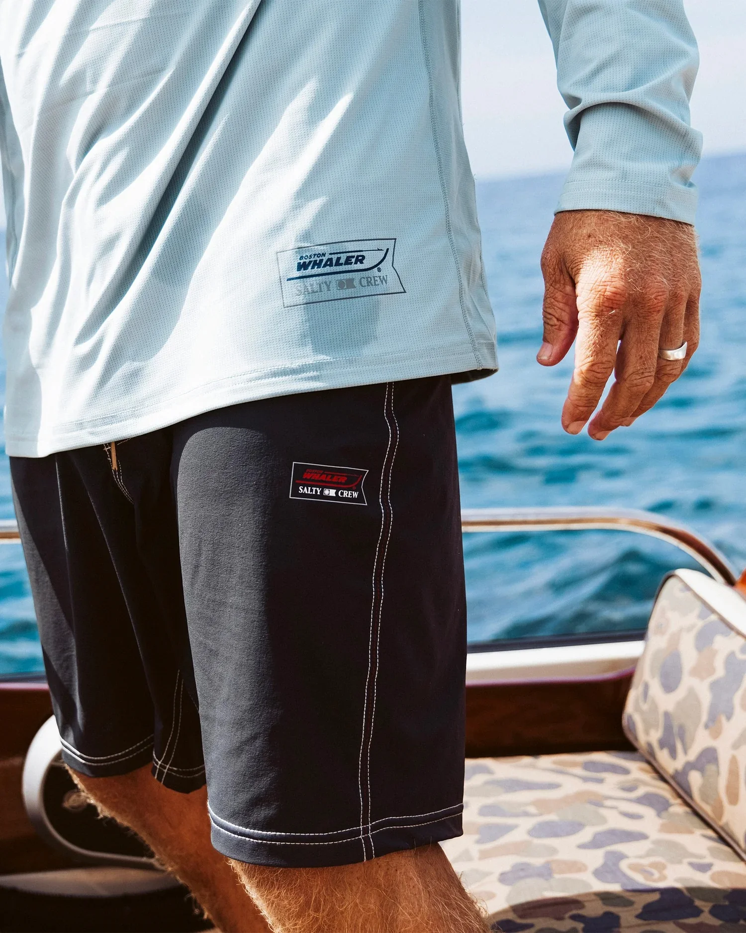 Whaler Boardshort - Black - Image 3