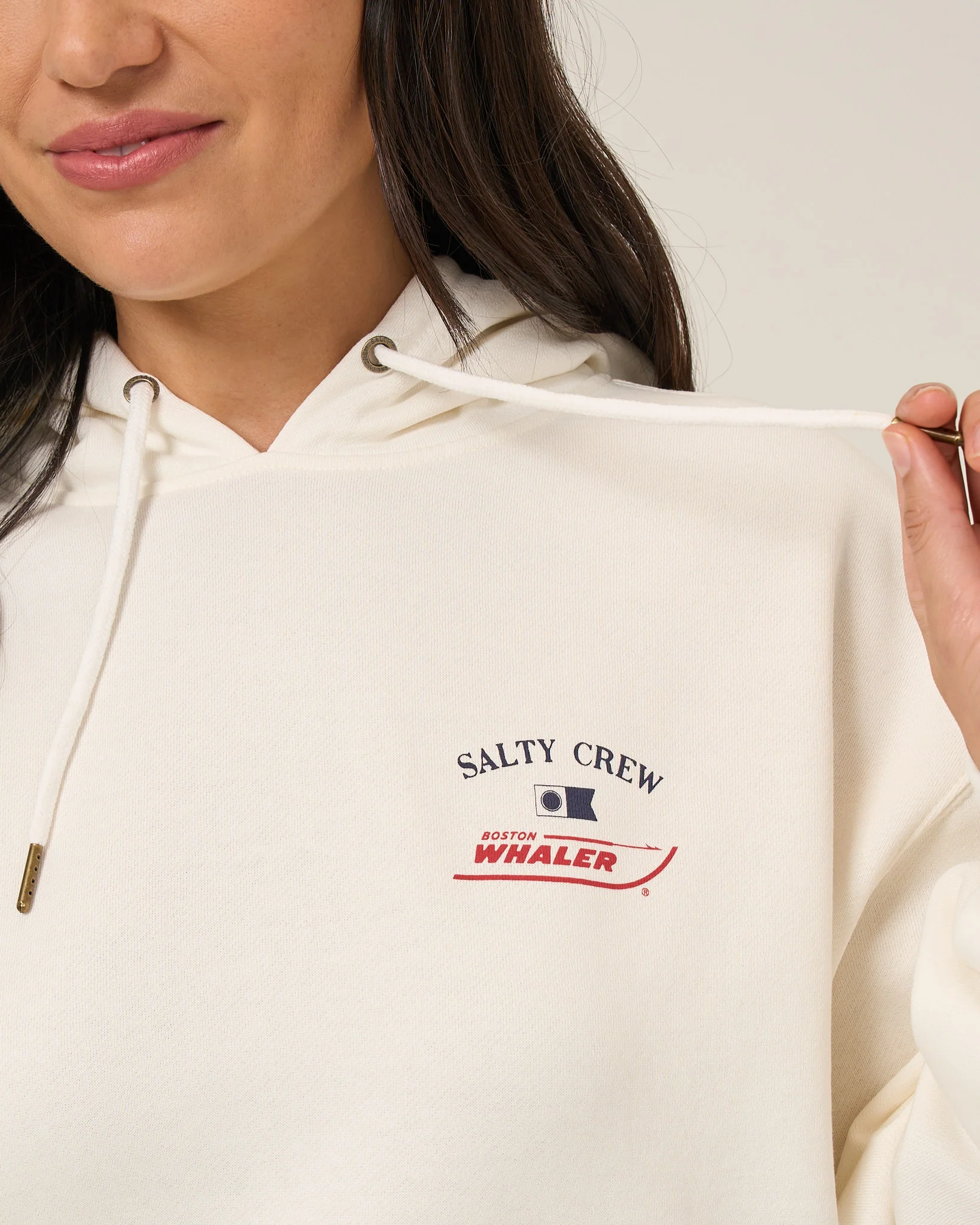 Whaler Hoodie - Off White - Image 4