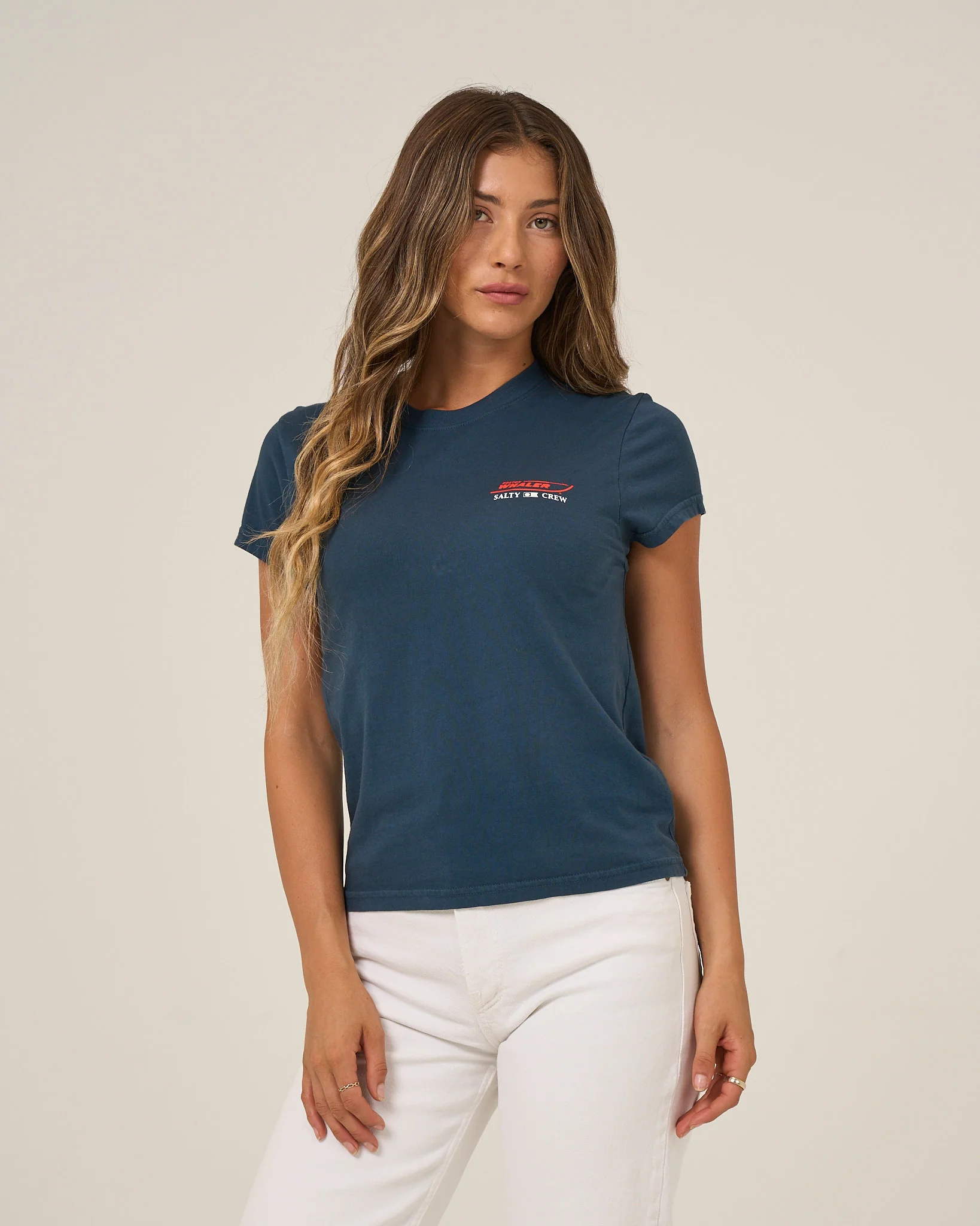 Whaler Modern Tee - Midnight Navy - Image 2