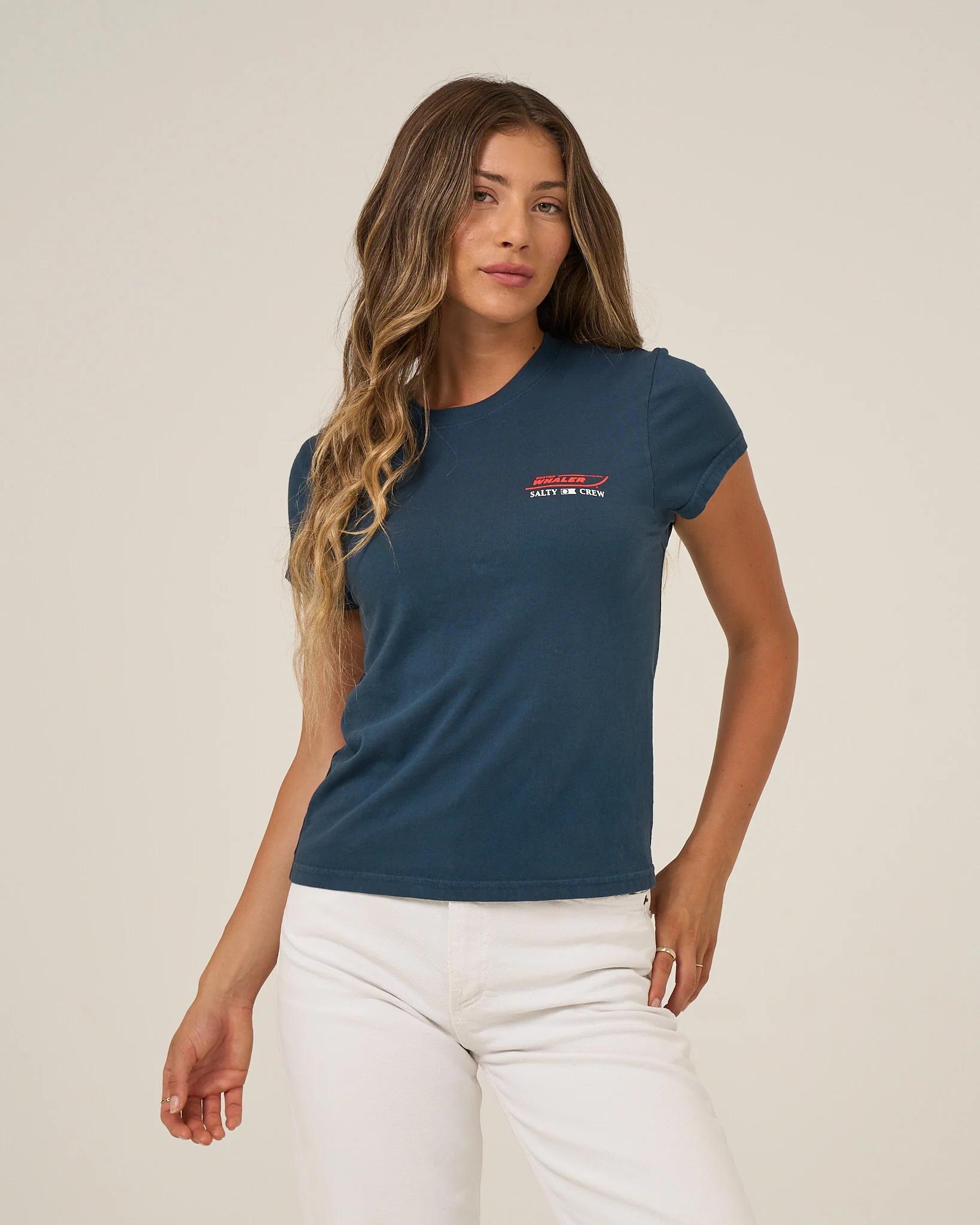 Whaler Modern Tee - Midnight Navy - Image 3