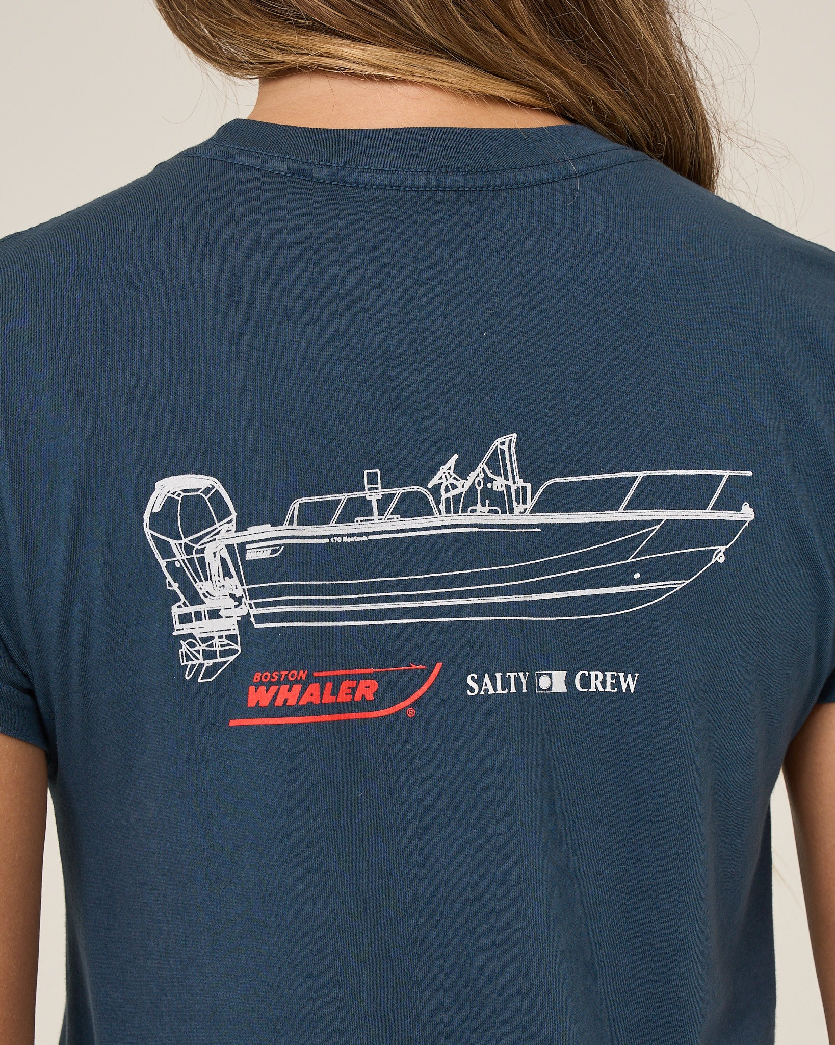 Whaler Modern Tee - Midnight Navy - Image 4