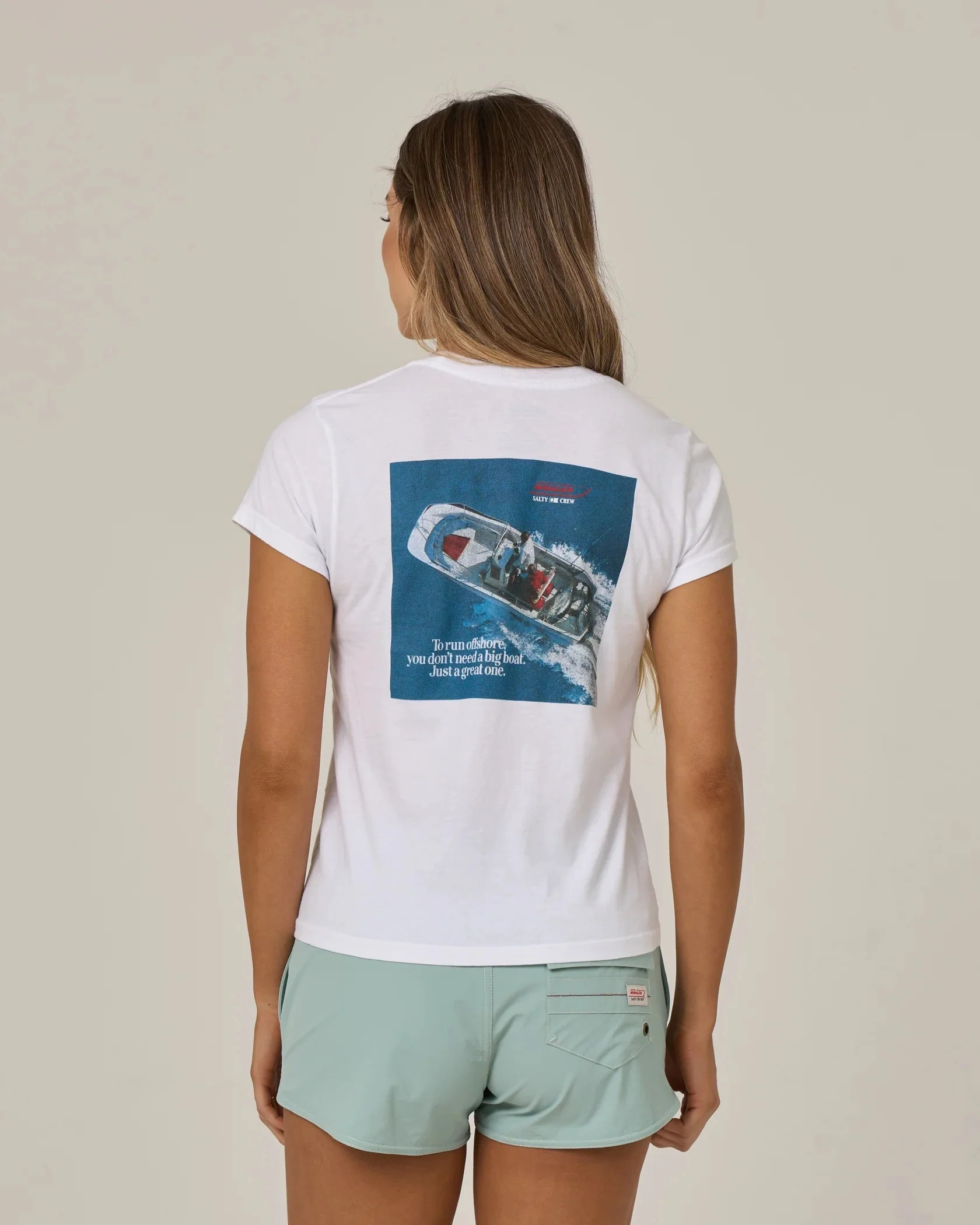 Whaler Modern Tee - White