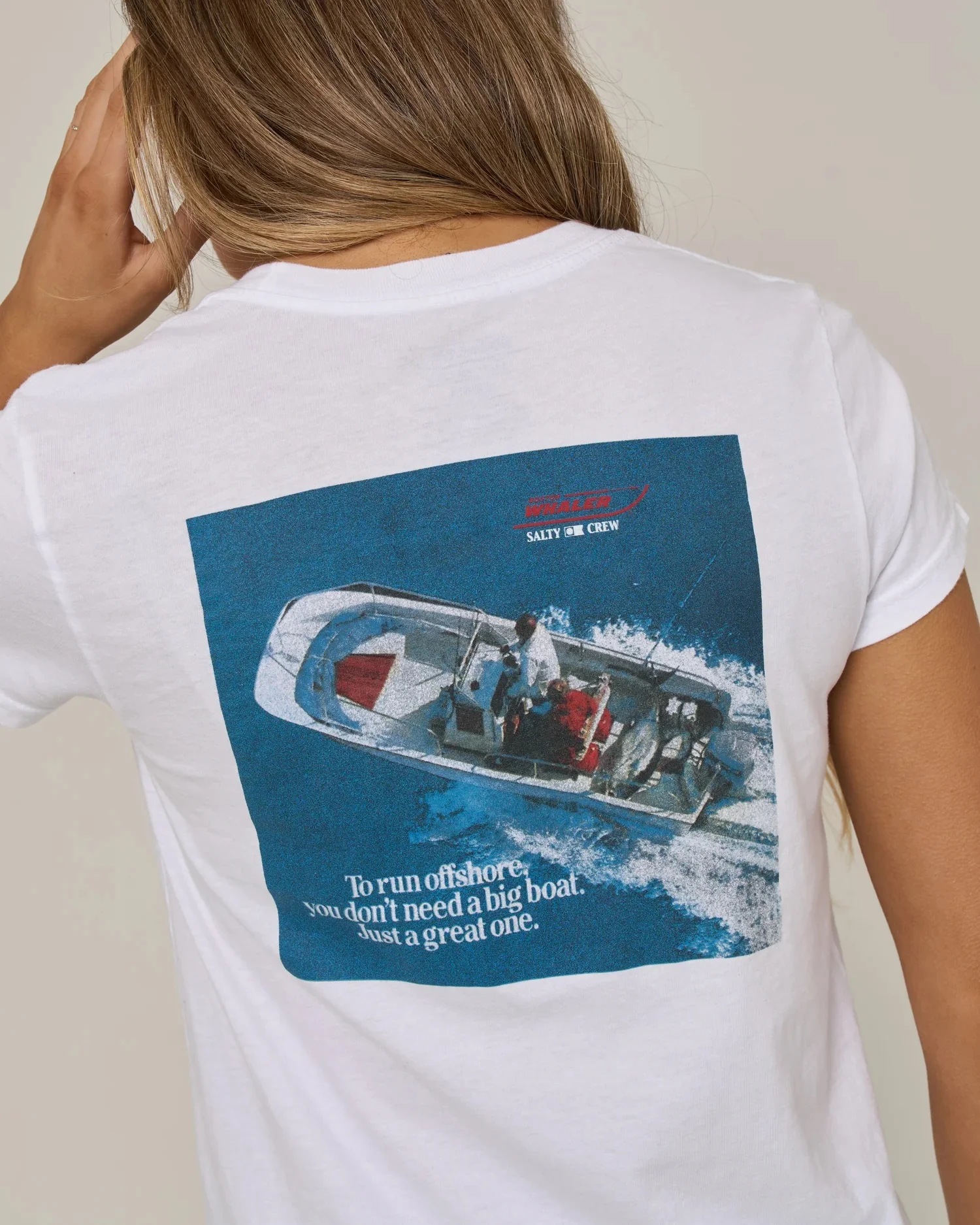 Whaler Modern Tee - White - Image 4