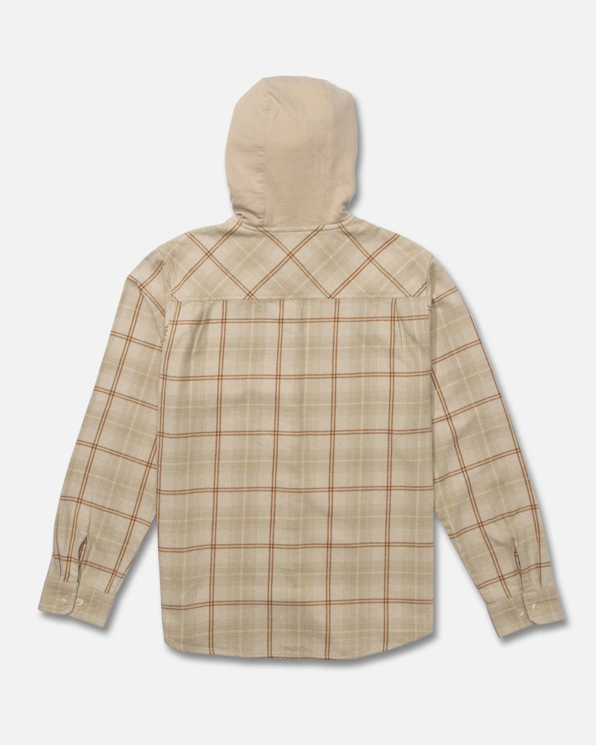 Whitewash Hooded Flannel - Birch - Image 2